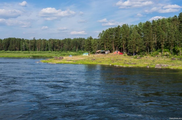 Казачинские пороги на енисее фото