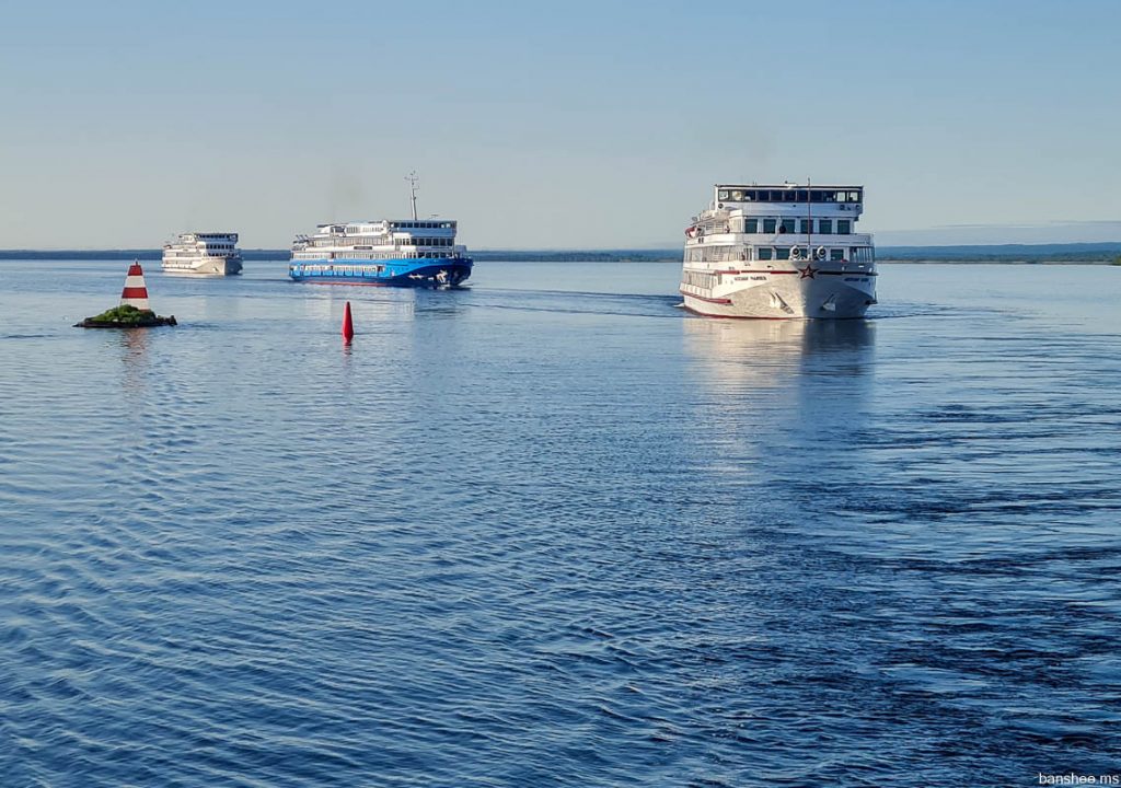 Круиз москва санкт петербург карта